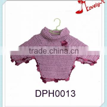 hot sale baby girls cute cable knit sweater poncho with collar