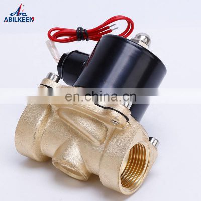 New Design G1 DC12V24V Electric Automatic 2W250-25 Brass Solenoid Valve Price Water/Air Solenoid Valve