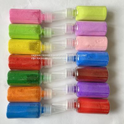 Sand painting set of 12 color sand