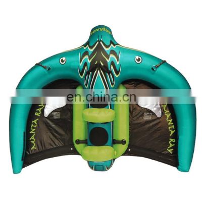 Commercial Inflatable Towable Water Ski Tube Surfing Boat Inflatable Flying Tube for Sale