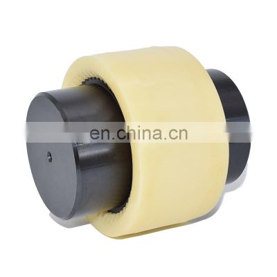 Low Noise And Unlubricated Nylon Sleeve Gear Coupling For Fan Pump Lubrication Pump