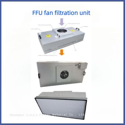 FFU fan filtration unit FFU purification unit FFU filter screen