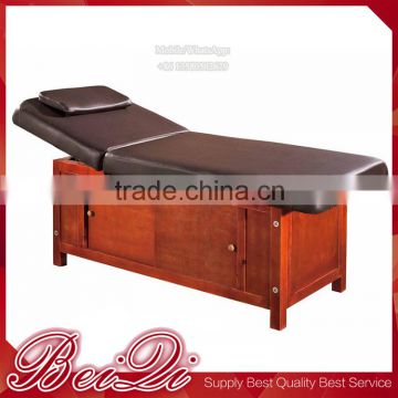 Factory Price Customize Acupressure Wooden Massage Bed with Pillow