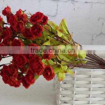 2014 Beautiful New design artificial flowers making for home decoration