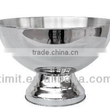 Stainless steel Bowl shape Ice Bucket