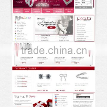 ecommerce website design and development, online shopping website