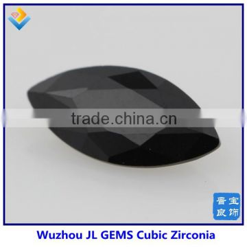 Synthetic Marquise Cubic Zirconia Gemstone Bead Price of a Black Stone