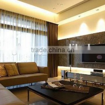 Gold Supplier Quality Corrugated Glass Glass Stone TV Background Wall Design