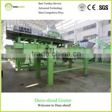 Dura-shred high quality plastic bottle recycling machine