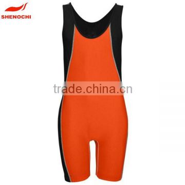 supplier100% polyester fitness cheap wrestling clothes