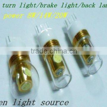 TOP-sales auto bulbs t20/7440/7443/S25/BA9S high power led light - hottest new design t20 7443 led auto bulb 8w/14w/20w