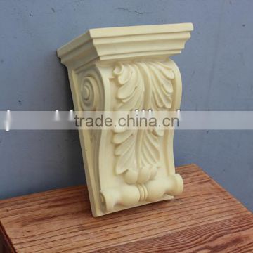2014 hot sale new-style pu corbel / wall decoration material for home decor
