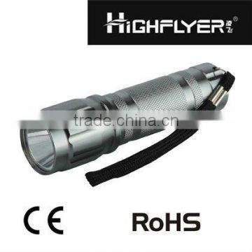 High quality new design 120 lumens 3 watt flashlight LED torch best seller LFL1109