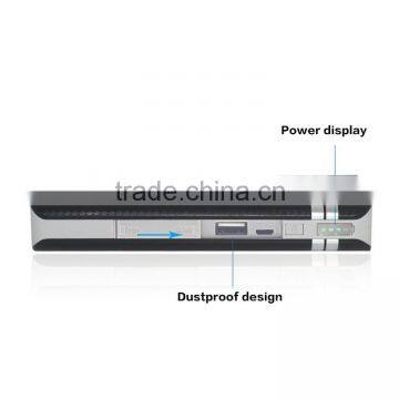 10000mah usb flashlight powerbank with digital display fuction