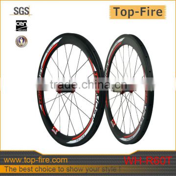 2014 best-selling tubular Chinese carbon wheels in bicycle WH-R60T for sale