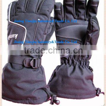 outdoor 3m thinsulate Snowmobile glove with reflective piping