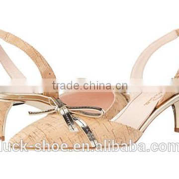 Hot sale graceful lady sandals pointed toe with good quality cozy dress shoes