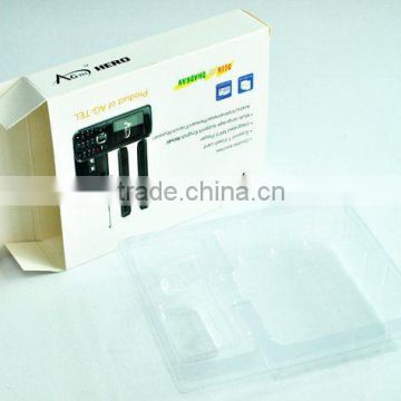 Fashionable paper package box made of card paper for electronic products