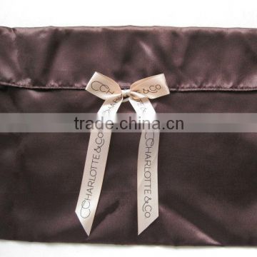 big satin envelope bow gift bags printed ribbon