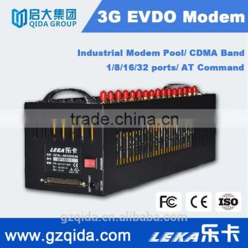 16 ports wireless modem evdo 3G modem gprs qualcomm cheap module for bulk sms QE160