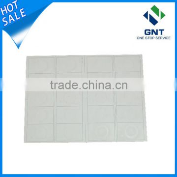 PVC rfid smart card inlay sheet for card production