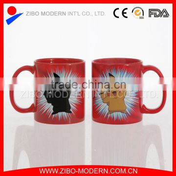 Wholesale prices Color changed design Ceramic magic mug for sale