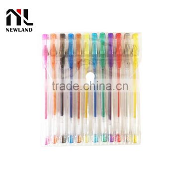 Neon gel pen set