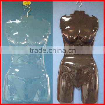 Cheap transparent manikin display for bathing suit