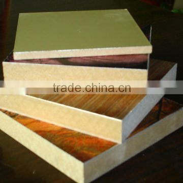 3mm melamine mdf board for furniture 1220*2440mm with ISO certificate
