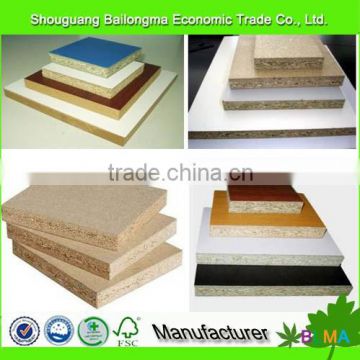 18mm melamine faced chipboard/particleboard for furniture
