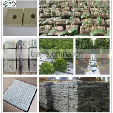Plant Fiber Material Hydroponic rock wool 4X4X4 INCH 6X6X6 INCH