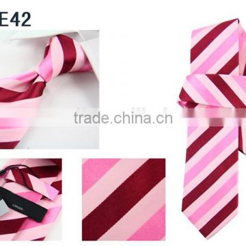 HD6-T117 High quality New design natural silk men's woven neck tie
