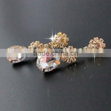 New hot sale Cubic Zirconia Zinc Alloy jewellry set with high quality