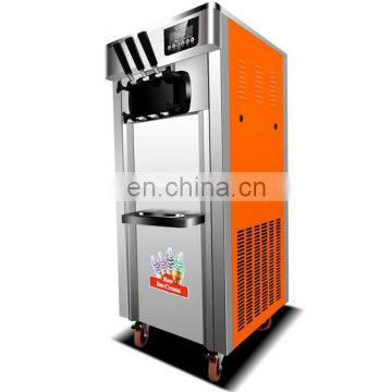 two refrigeration cylinders commecrial soft serve ice cream vending machine