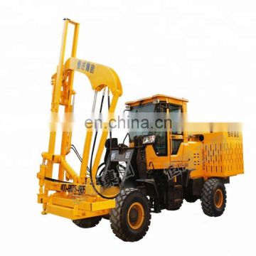Highway Safety Barrier Guardrail pile driver equipment