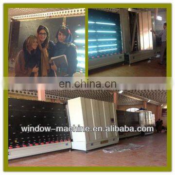 Double Glazing Glass Line / China Low-E double glass machine / Vertical Automatic Flat Press Insulated Glass Line (LB1800P)