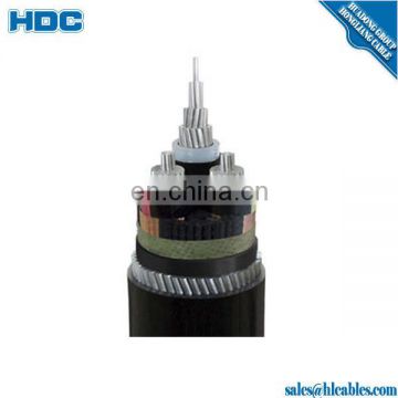 IEC 60502 12/20kV A2XSEYRY Armoured cable Aluminum conductor Metallic screen 3x150mm2 factory price