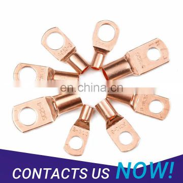 AWG 0 4 8 ga  copper cable lugs