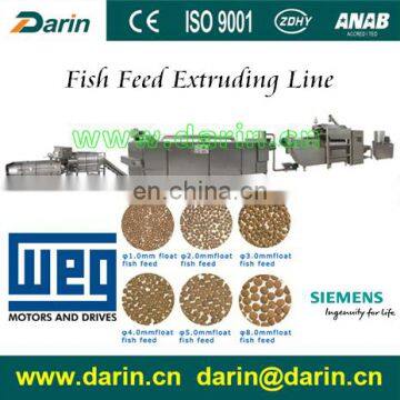 Full Line PLC Touch Screen Floating Fish Food Pellet Machine Fish Feed Manufacturing Machine