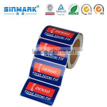 Packaging Adhesive Paper Sticker Printing / Custom Printed Labels Sticker / Water Bottle Label Sticker