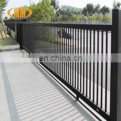 High quality metal steel iron wrought gate design fence panel for house