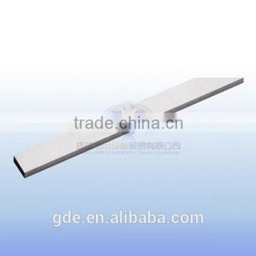 chrome metal rectangular tube