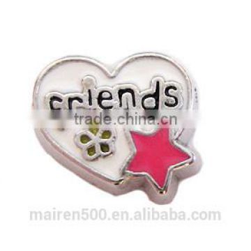 1000+ styles MOQ only 20pcs 2015 Locket floating charm for best friend