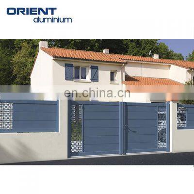 China factory aluminium main gate portail aluminium for France market