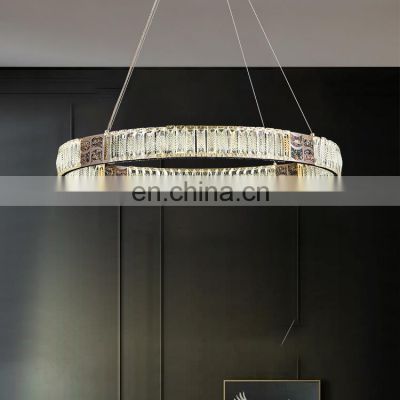 Luxury Style Residential Decoration Living Room Dining Room LED Crystal Chandelier
