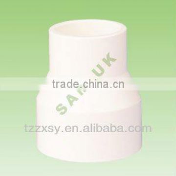 PLASTIC PIPE FITTING REDUCING COUPLER
