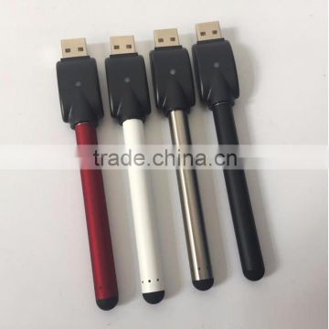 e-cigarette vape pen slim 280mah micro USB charger touch screen 510 thread battery mini
