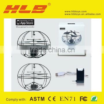 new arriving! I-helicopter iphone ipad rc flying ball helicopter 3ch