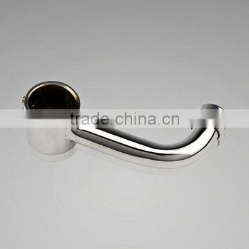 china supplier J shape glass connector for shower room