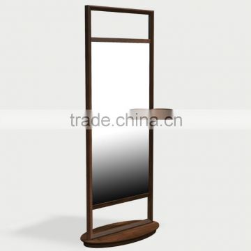 2015 convenient mirror with wooden frame of home furniture and living room furniture